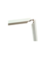 Smart click inbouwframe in wit voor 60x60 LED panelen (25mm hoog)