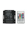 RGBW Sync Controller met 24-knops RF afstandsbediening - 12V/24V, 4 kanalen, RJ45 synchronisatie, IP20