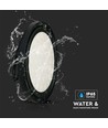 200W LED high bay, 120lm/W - IP65, 4000K, Ø31cm, zwarte afwerking