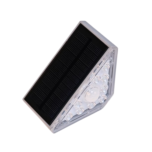 2 stuks Solarlamp sensor trapverlichting - Beweging + schemersensor, IP54