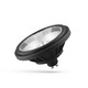 GU10 AR111 14W LED spot - 40° stralingshoek, zwart