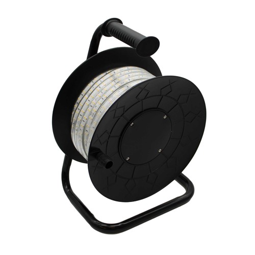 25m LED-werklichtstrip op haspel ECO - 230V, IP67, 120 LED/m, 9W/m, 1320 lm/m