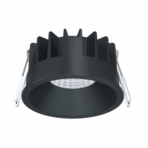 D7 LED Inbouwspot van 7W in DimTone, 630Lm, Ra98 - Zwart