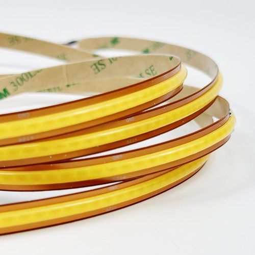 5m 10W/m FreeCut COB Warm wit LED strip - 12V DC, geen snijafstand