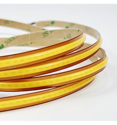 5m 10W/m FreeCut COB Warm wit LED strip - 12V DC, geen snijafstand