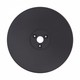 Plaat voor Spectrum wandlamp - Ø30cm, hoogte 3cm, rond, zwart