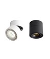 Vero 10W LED opbouwspot in wit - RA98, dimbaar, roteerbaar