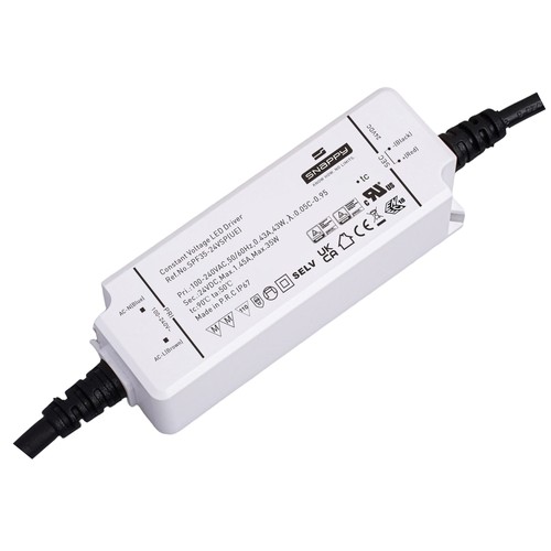 Snappy 35W / 12V DC voeding - 2.91A, IP67 waterdicht
