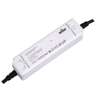 Waterdichte 60W voeding - Snappy, 24V DC, 2,5A, IP67 waterdicht