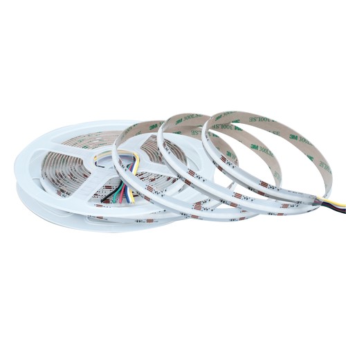 10m 21W/m RGB+CCT COB-LED strip - 24V DC, IP20, 840 LED