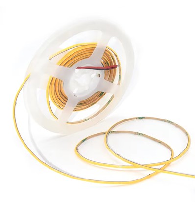 5m 7W/m 3mm COB-LED strip RA93 - 24V DC, IP20, 400 LED