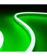 8W per meter Groen 8x16 CLIP-ON Neon Flex LED - 24V DC, IP67