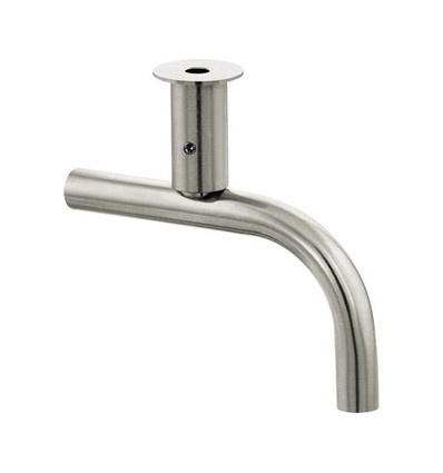 Outlet: EGLO Zwanenhals Ophangbeugel in Geborsteld Staal