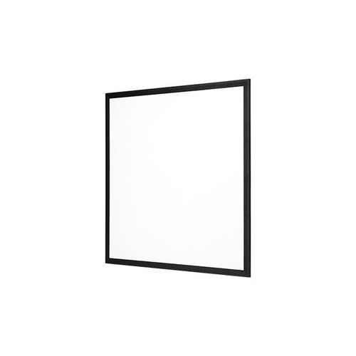 60x60 LED-panel, 40W - Hoogte:8mm, 80lm/W, IP20, zwart