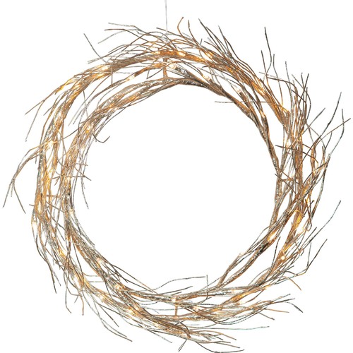 Outlet: EGLO FIZZY DECORATIERING Ø450 MET LED-VERLICHTING - CHAMPAGNE