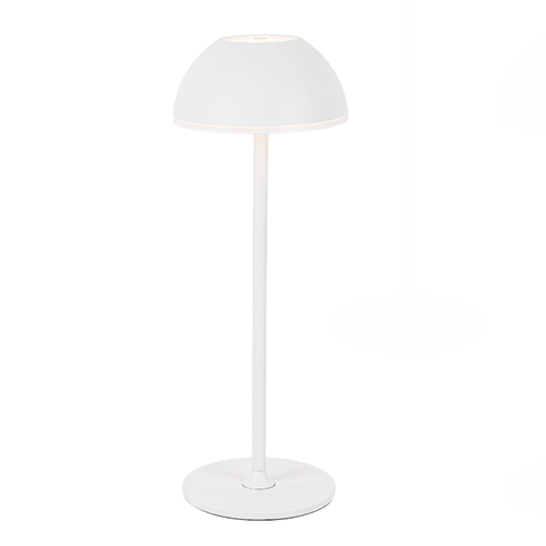 Oplaadbare LED tafellamp Binnen/buiten - Wit, touch dimbaar, 3-in-1, IP54 buiten