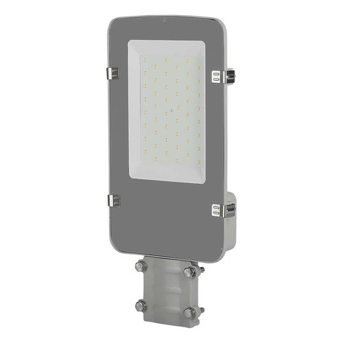 V-Tac 30W LED straatlamp - Ø50/Ø60mm, Samsung chip, IP65, grijs huis