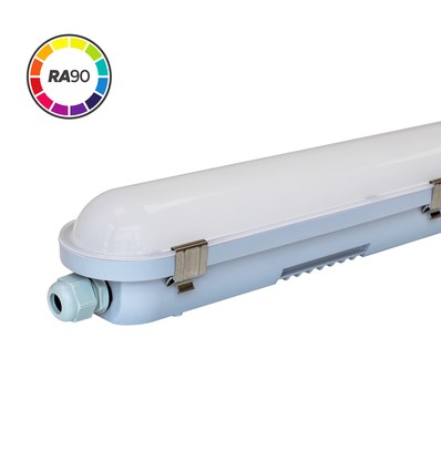 150cm 60W armatuur HiCRI, doorvoerbedraad - IP65, RA90, flikkervrij