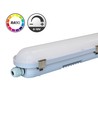 150cm 60W 0-10V RA90 armatuur HiCRI, doorvoerbedraad - IP65, 0-10V, flikkervrij