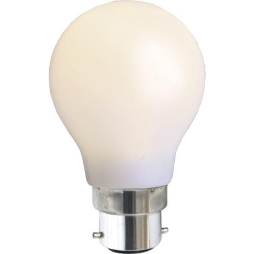 Outlet: Wit/Opaal B22 LED-lamp 1W, Ø55, 230V - 360°