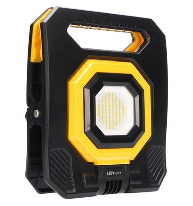 Oplaadbare LED Accu Werkspot 15W, IP54, Dimmerbaar