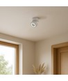 10W dimbare RA98 LED plafondspot - Wit, verstelbaar, voor opbouw
