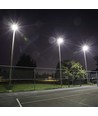 500W LED Breedstraler - 135lm/W, IP65, Zwarte behuizing, werklamp, 1m kabel