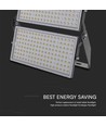 500W Super High Power LED breedstraler, Samsung LED chip - 135lm/W, 67.500lm, IP65, zwart, 4000K, 5 jaar garantie