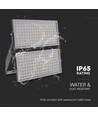 500W Super High Power LED breedstraler, Samsung LED chip - 135lm/W, 67.500lm, IP65, zwart, 4000K, 5 jaar garantie