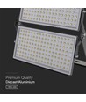 500W Super High Power LED breedstraler, Samsung LED chip - 135lm/W, 67.500lm, IP65, zwart, 4000K, 5 jaar garantie