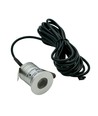 Sauna inbouwspot - 24V DC, RA93, 1,1W, 3m kabel, Gat: Ø3 cm, Afmeting: Ø3,5 cm