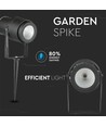 12W LED tuinslamp - groen, zwart huis