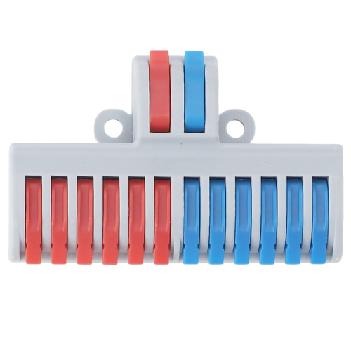 1 stuk schroefloze verbindingsmof - 2 tot 12, 250V, 32A