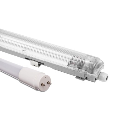 150cm 24W Limea T8 LED enkel armatuur - IP65, incl. 1 st. LED-buis
