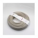 50 meter downlightkabel grijs - 230V, 3G1,5mm2