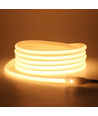 10m 9,5W/m Neon COB-LED strip - 24V DC, IP67, 280 LED's per meter, COB LED