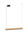 Outlet: EGLO Termini LED Hanglamp 31,5W/15,5W L106 Hout/Zwart