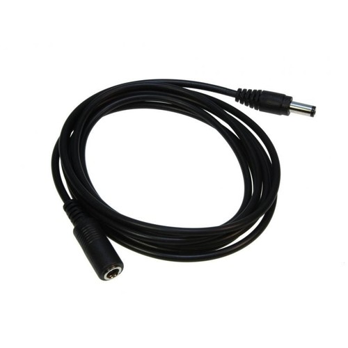 DC Verlengkabel - 5 m, voor LED-strips, 5V-24V, zwart
