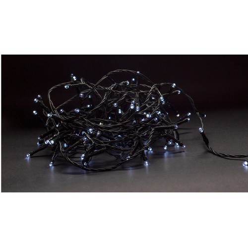 Outlet: 9 m. Smart Home koud wit LED kerstverlichting - Tuya/Smart Life, 120 LED, Geheugenfunctie, IP44 buiten