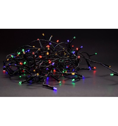 Outlet: 9 m. Smart Home multicolor LED kerstverlichting - Tuya/Smart Life, 120 LED, geheugenfunctie, IP44 buiten, 230V