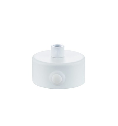 Halo Design - Mini rozet voor 2 lampen - wit