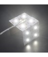 25x25 12W vouwbaar LED-vel RA94 - 24V DC, IP20