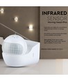 PIR-wanddetector, IP44 - Verstelbare kop, max: 400W LED