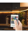 RGB LED controller met 20-knoppen RF afstandsbediening - 12V/24V, 3 kanalen, IP20, voor RGB strips
