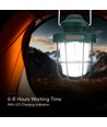 Oplaadbare LED-campinglamp, 5W - IP44, dimbaar, instelbare CCT, USB-C
