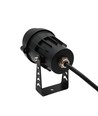 10W LED-breedstraler - IP65, zwart, werklamp, UV 395nm, ultraviolet