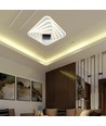 150W LED Smart plafondlamp met 3D-effect - 50x50cm, CCT, dimbaar, incl. afstandsbediening