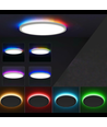 39W CCT plafondlamp met RGBIC backlight - Ø30cm, Tuya, incl. afstandsbediening