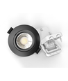 7W Ø8,3cm DimToWarm+CCT inbouwspot dimbaar RA96 - Gat: Ø6,8 cm, Zwart
