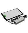 Quantum groeilamp 120W - Inclusief ophanging, volledig spectrum, zonder ventilator, verstelbare helderheid, flikkervrij, IP65